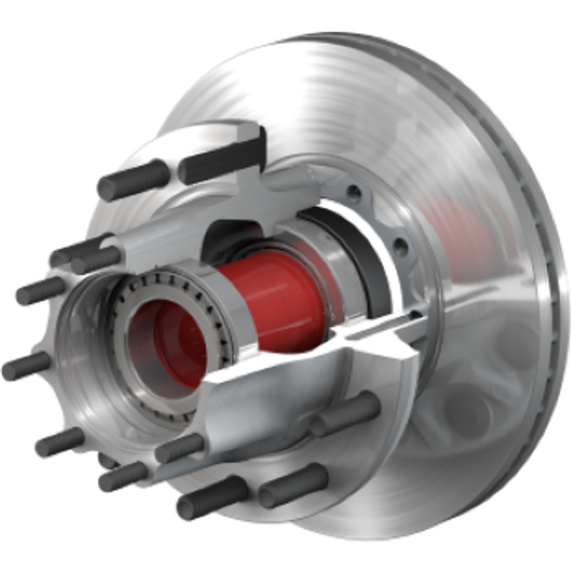 Hub/Rotor - Aluminum PreSet R Drive 10083238 - Conmet