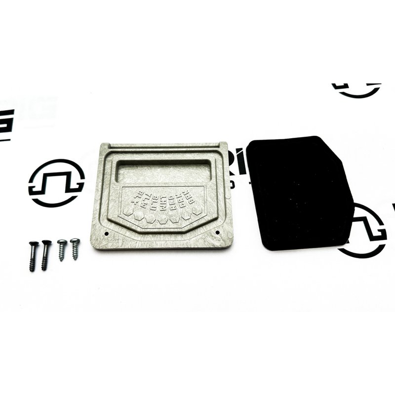 Gray Rectangular Cover, Kit 50809 - Truck Lite