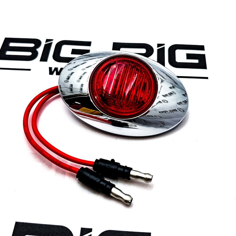 M3 Red LED Marker Lite W/Bezel 00212237P - Optronics