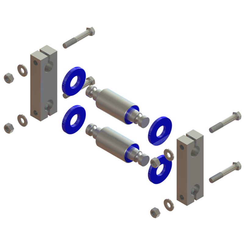 Spring Eye Shackle Kit SK62-10600 - Atro