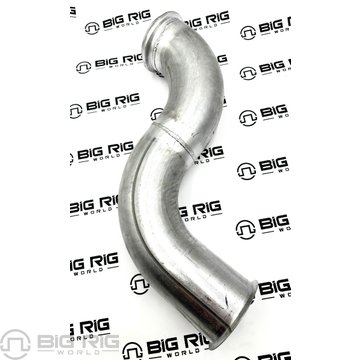 Exhaust Pipe, 389mm Offset, Stainless Steel, w/ Flange (5 In.) M66-1811 - Kenworth