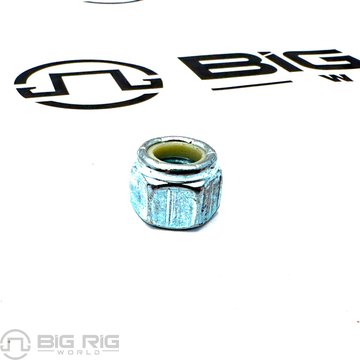 Self Locking Nylon Hexagonal Nut 3/8-24NF x 0.453T HWC04894 - M&M Fastener