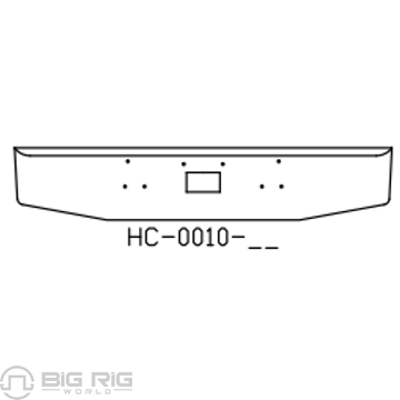 Chrome Steel Bumper HC0010-06 - Valley Chrome