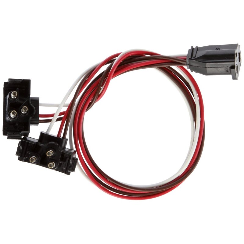 Right Angle Stop/Tail/ Turn Plugs with Adapters 94750 - Truck Lite