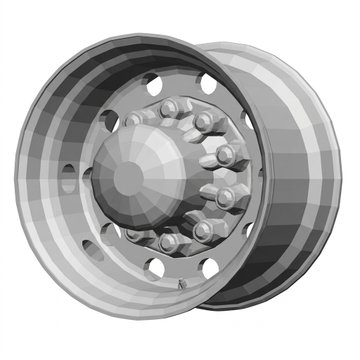 22.5 x 14.00 Alcoa Aluminum Wheel Mirror Polish Inside Only with Dura-Bright 84U642DB - Alcoa