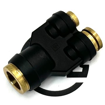 Connector - Y, PTC, .25NT, .38NT, .50NT 23-14401-003 - Freightliner