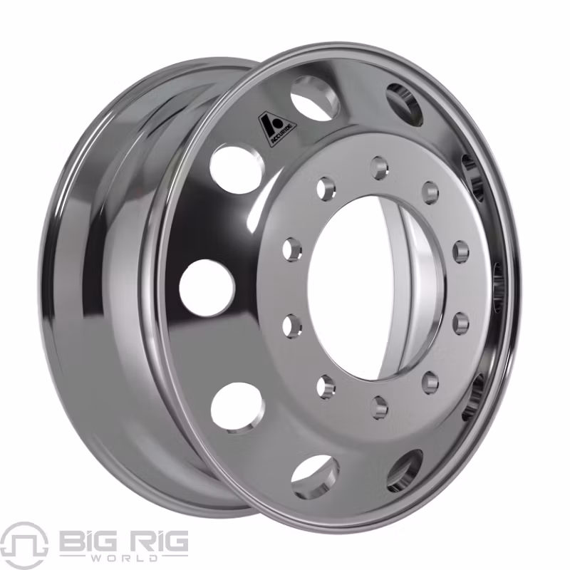 Wheel - 22.5X8.25 Accu-Shield, Dual Polished 43644XPC - Accuride