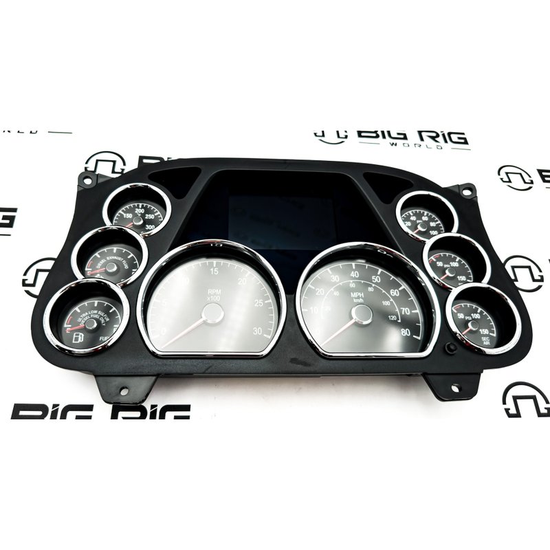 Cluster - 2.1MCAB Instrument - Black Bezel Q43-6080-1-2-031C - Peterbilt