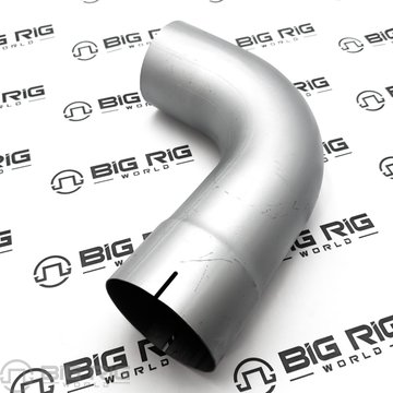 Exhaust Pipe, 90Deg 5In. Stl Almz Od/Id K180-13085 - Kenworth