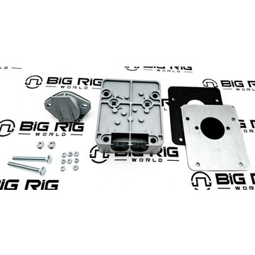 50 Series, Smart Box, 7 Split Pin, Grey Plastic, Surface Mount, Nose Box 50879 - Truck Lite