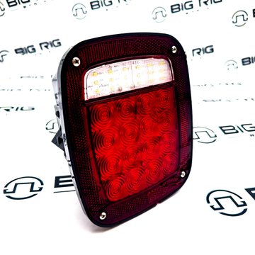 LED Combination Lamp 13 Diodes with Backup and License Light LL013115PBRH - TRP