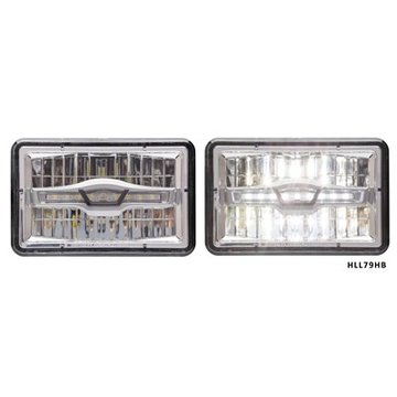 LED Head Light 4x6 Inch HLL79HBP - Optronics