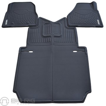 Floor Mat - (2018 & Newer) Freightliner Cascadia - Automatic/Manual Transmission 59002 - Redline Floormats