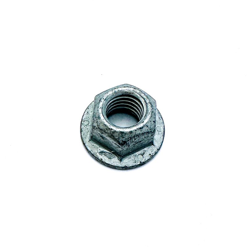 Hexagonal Nut, Flange, Locking, 3/8 - 16, Aluminum And Zinc Alloy 23-13861-106 - Freightliner