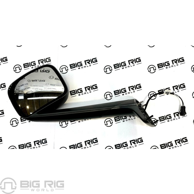 Auxiliary Hood-Mounted Mirror, Black - Left Side A22-77791-000 - Freightliner