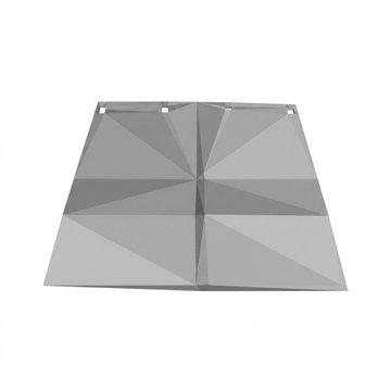 Shield - Mudflap Poly 22-1/2X21-1/2 Plain K213-3710-4 - Kenworth