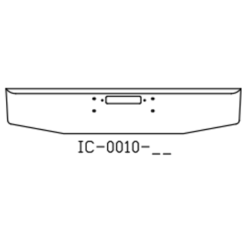 Chrome Steel Bumper IC0010-06 - Valley Chrome