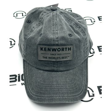 Pigmet Wash Felt Patch Cap Grey 1453294-00 - Kenworth