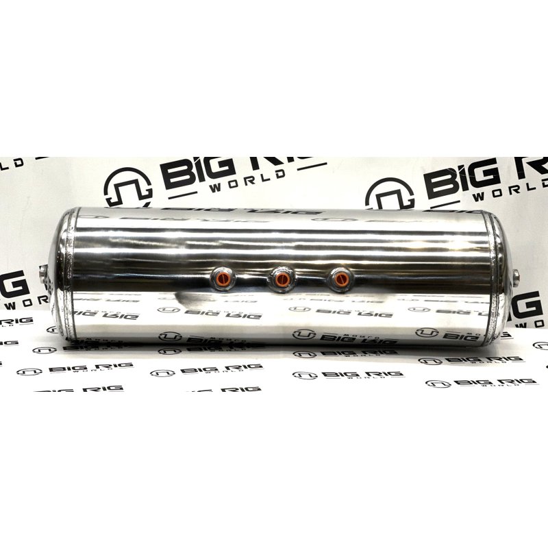 Air Tank - Aluminum 9.5 in x 33 in Polished 08-02360P - Paccar