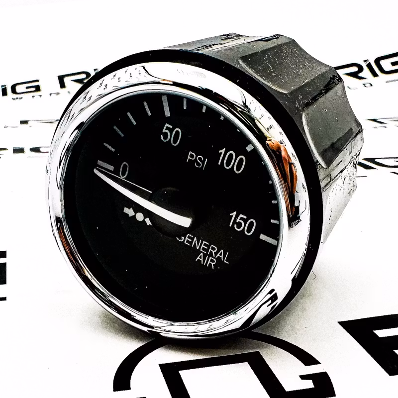 Mechanical Air Pressure Gauge#1 Q43-6067-108CK - Peterbilt