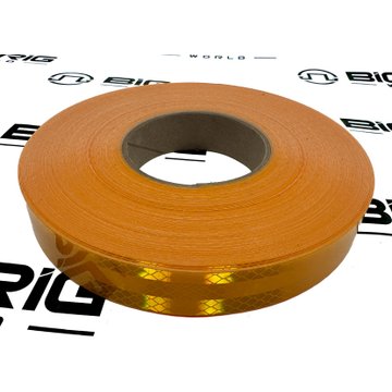 OEM Grade Reflective Tape 1-inch x 150-feet Roll in School Bus Yellow 98167 - Truck Lite