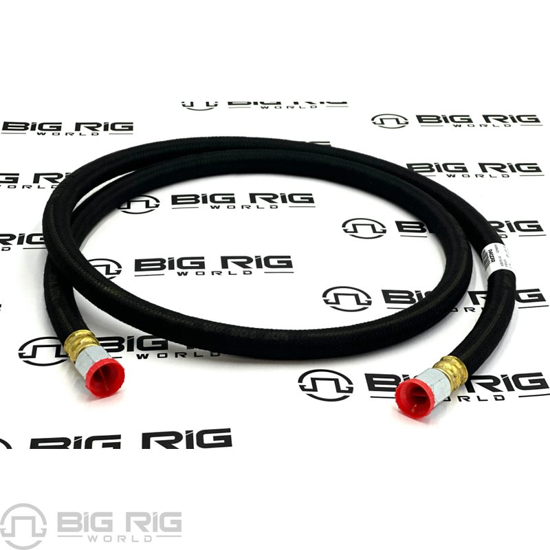 Hose Assembly - Fuel #10x88 In. 90Deg/STR 45DF V50-1006-110088 - Dynacraft