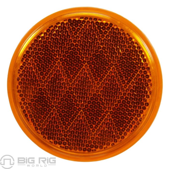 Stick-On 3-3/16-inch Round Reflector 47A - Truck Lite