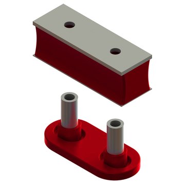 Engine Mount Kit (Front), HT MM62-62002-HT - Atro