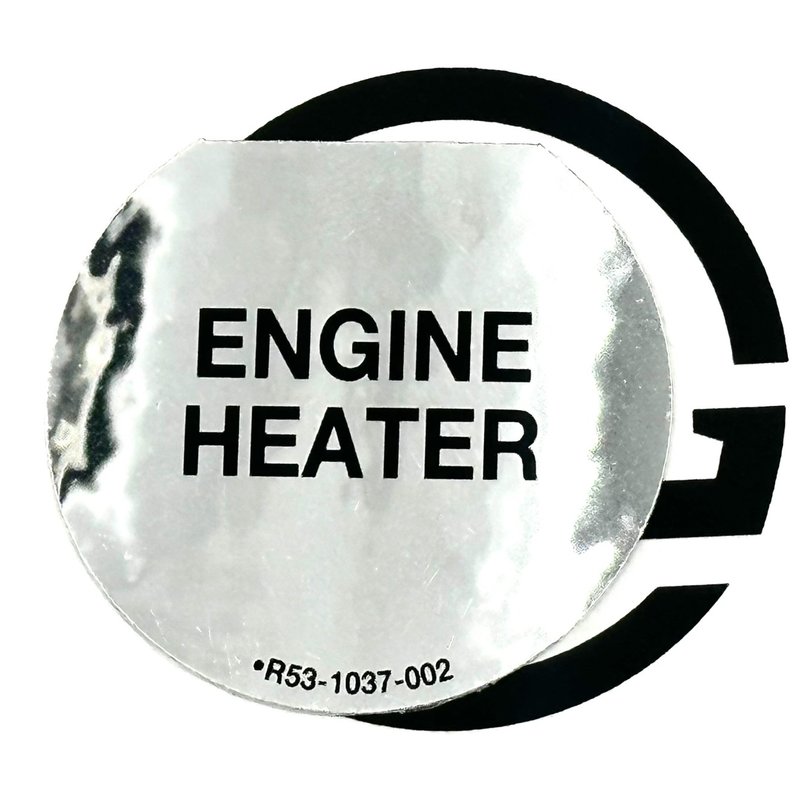 Decal - RECPT Cover R53-1037-002 - Kenworth
