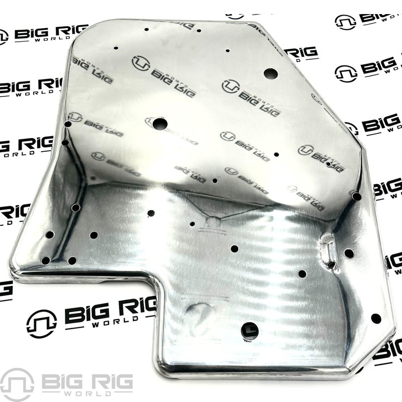 End - Box DPF/SCR Alum POL LH M64-1000-002 - Kenworth