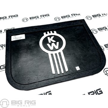 Mudflap-Kw Logo 20X15 B/W *100* S42B5-565-1 - Paccar