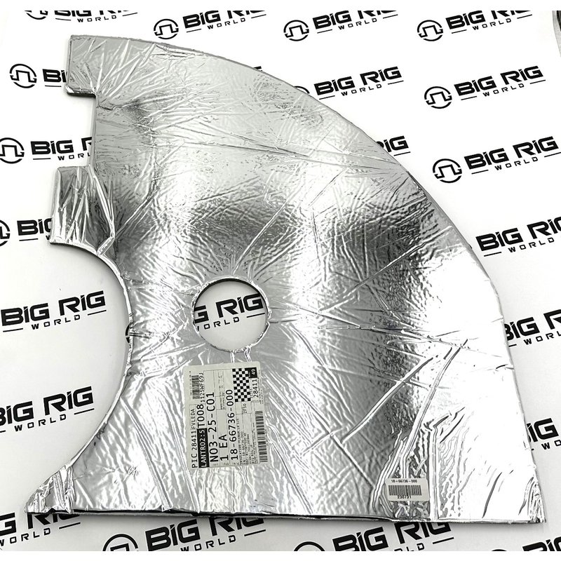 Insulation - Plenum - LH 125 18-66736-000 - Freightliner