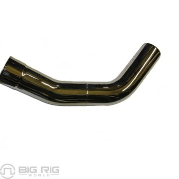 6 Inch 2-Bend OD/R5 Inch OD Pipe - Left Chrome KW6-18615LC - Grand Rock