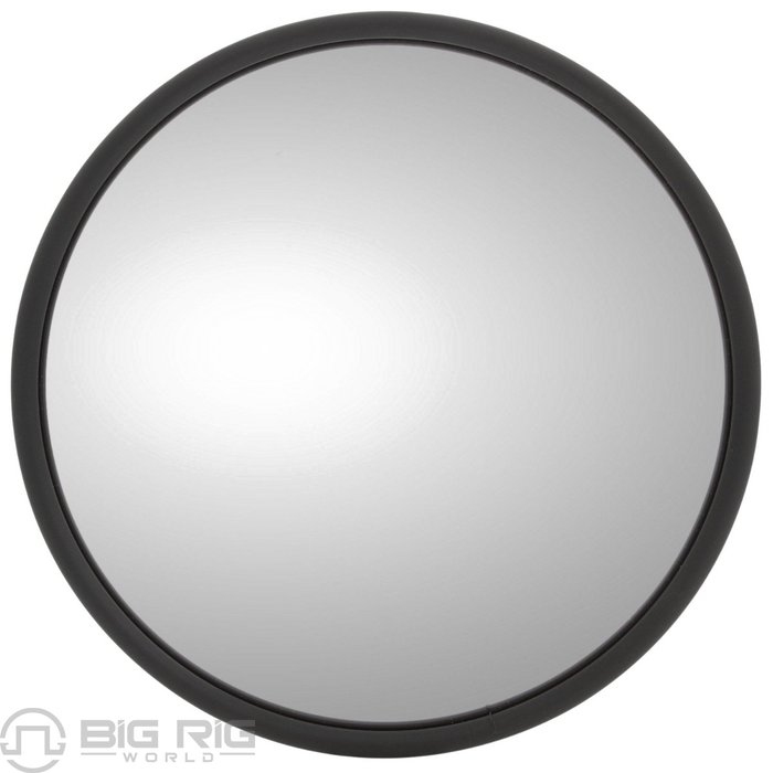 Black Steel Convex Mirror, Round, Universal Mount 8.5-inch 97804 - Truck Lite