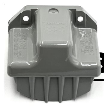 15 Series License Mounting Bracket, Gray 15729 - Truck Lite