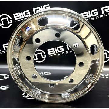 19.5 X 6.75 Alcoa Aluminum Wheel - High Polished Both Sides 765427 - Alcoa