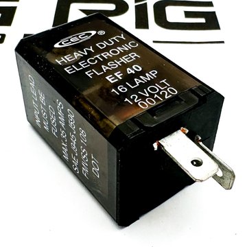 12V 35A 2 Pin Variable Load Flasher EF40CEC - Paccar