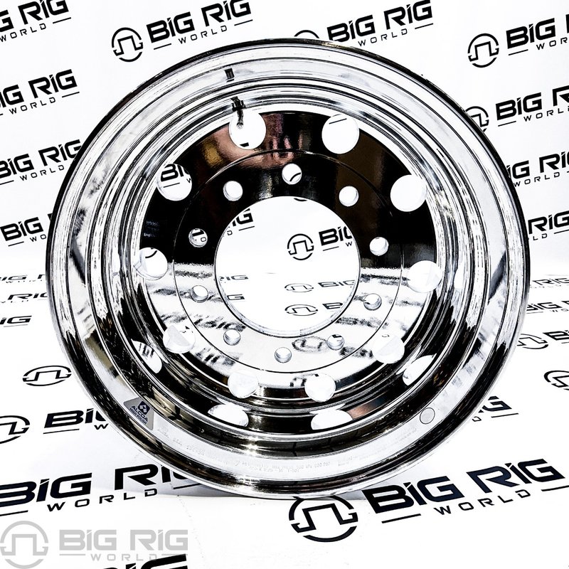 Alcoa 22.5 X 12.25 Aluminum Wheel - Mirror Polish Both Sides 822627 - Alcoa