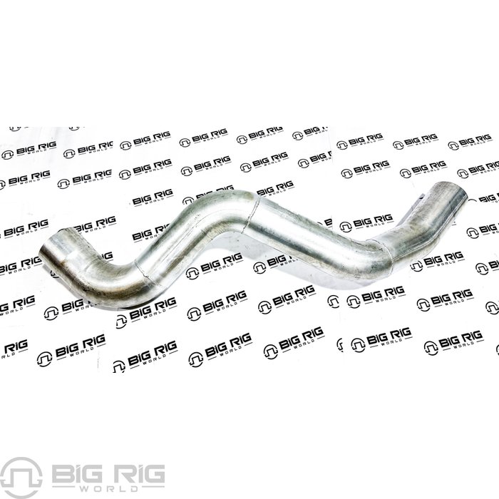 Multi-Bend Exhaust Pipe Aluminized Stainless Steel 5in OD/ID M66-2319 - Paccar