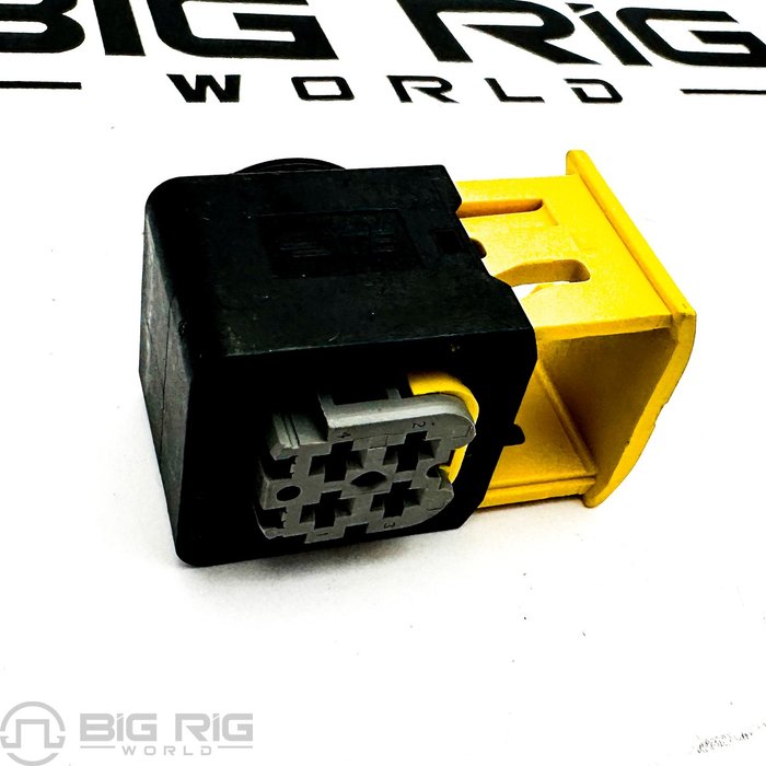 Plug - 4 Cavity, Multiple Contact Point 2.8 S, Black 23-13149-404 - Freightliner