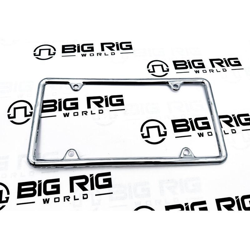 Chrome License Plate Frame - Narrow  Frame Edge MD11251N - TRP