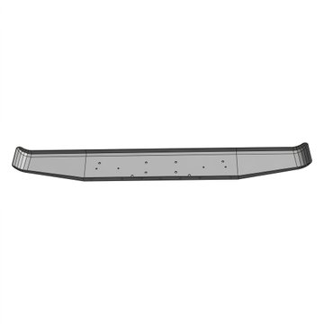 Bumper - STL Straight Tapered Finished Chrome N71-6039-260000 - Peterbilt