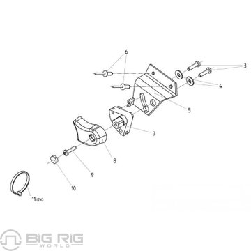 Fore and Aft Isolator Handle Service Kit SP11885 - GraMag