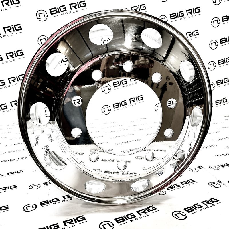 Alcoa Aluminum Wheel with Mirror Polish Outside Only 881671 - Alcoa