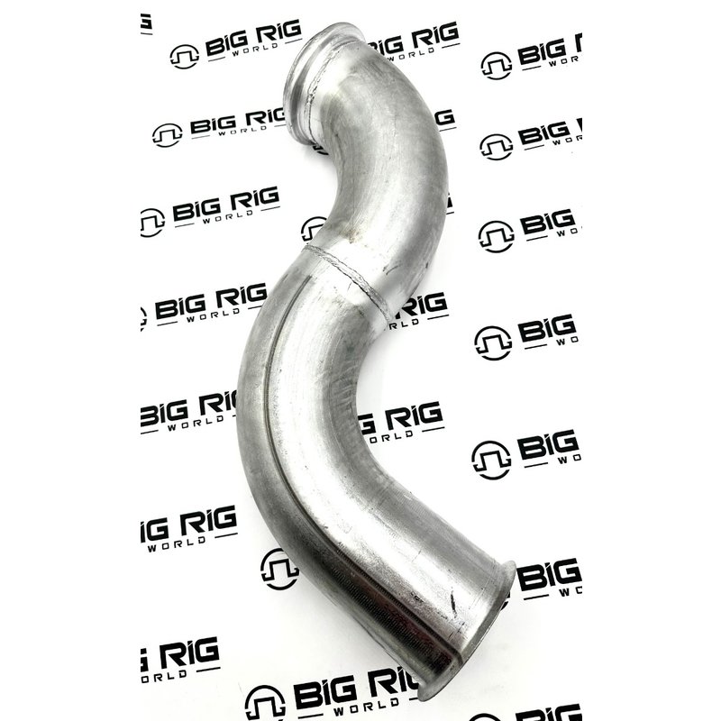 Exhaust Pipe, 389mm Offset, Stainless Steel, w/ Flange (5 In.) M66-1811 - Kenworth