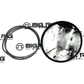 Heated Convex Mirror 8.5 In. 12811 - Cham-cal Engineering