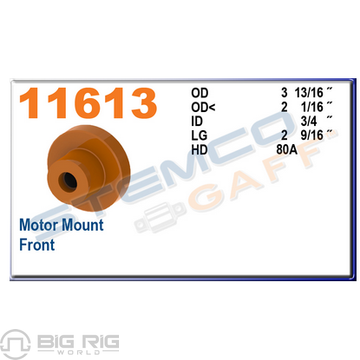 Front Motor Mount GAFF11613 - Meritor