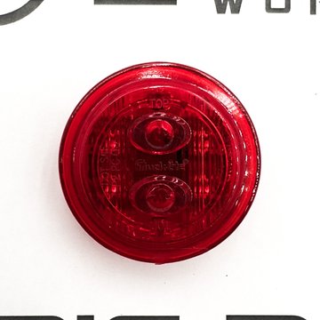 LED 30 Series Low Profile Lamp, 6 Diode, Fit-N-Forget, 12v, Red 30385R - Truck Lite