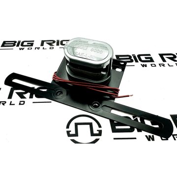 License Lamp - With Bracket, Black 60081 - Grote