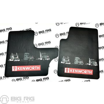 Floor Mat Set - W900, T300, T600, T800 2008 & Up FMKW3TK-NG - Kenworth